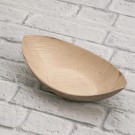 Ecobioshopping - Bol Bateau 23x13 cm en feuille de palmier - 100 pièces - N731