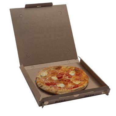 Ecobioshopping - Boîte à pizza BIO 32,5x32,5x3h cm - 100 pièces. - 325030AA