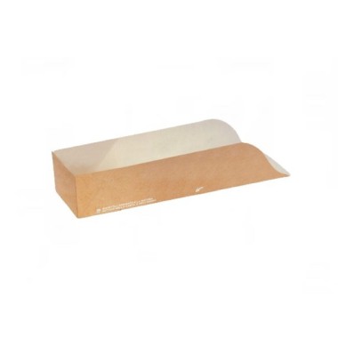 Ecobioshopping - Porte-hot-dog grand 25x7x5 cm - 1000 pièces - 620-65