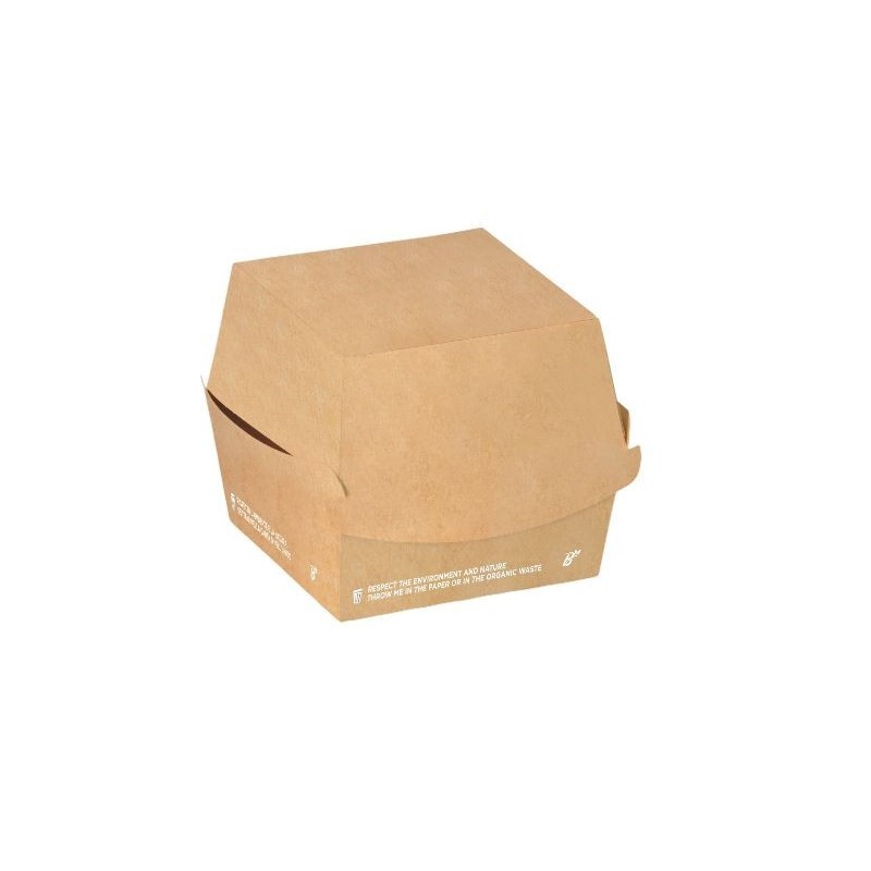 Ecobioshopping - Boîte à sandwich standard 12x12x10 cm - 400 pièces - 615-65