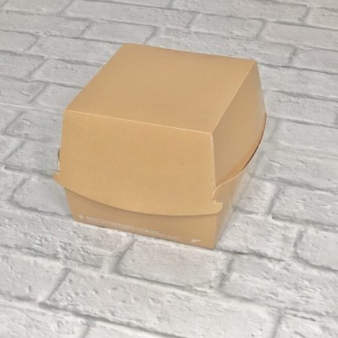 Ecobioshopping - Boîte à sandwich standard 12x12x10 cm - 400 pièces - 615-65