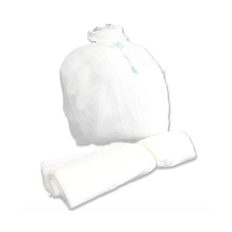 Ecobioshopping - Sac Mater-Bi 80x120 blanc - 300 pièces - 40025