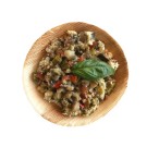 Ecobioshopping - Assiette ronde 18 cm en feuille de palmier - 100 pièces - 5031