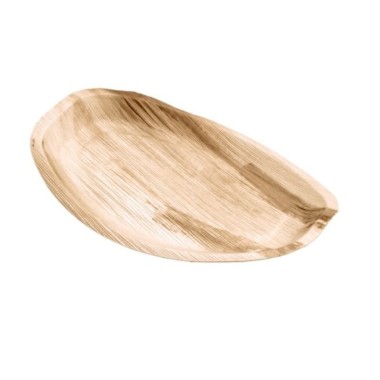 Ecobioshopping - Plateau petit 30x20 cm en feuille de palmier - 100 pièces - N135