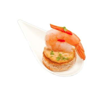 Ecobioshopping - Cuillère pour Finger Food en cellulose - 2400 pièces - 15357