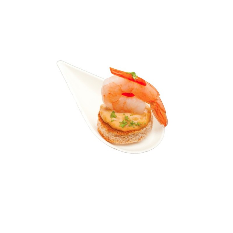 Ecobioshopping - Cuillère pour Finger Food en cellulose - 2400 pièces - 15357