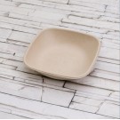 Ecobioshopping - Assiette carrée Nature 750 ml en cellulose - 500 pièces - 14967