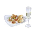 Ecobioshopping - Assiette Porte-Verre Trigon 27x26 cm en cellulose - 200 pièces - N462