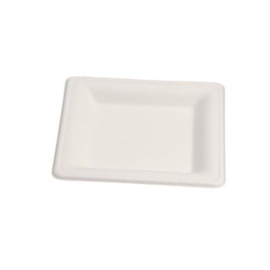 Ecobioshopping - Assiette Élégance 16x16 cm en cellulose - 500 pièces - 20834