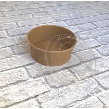 Ecobioshopping - Couvercle ∅15cm en PLA - 300 pièces - 17590