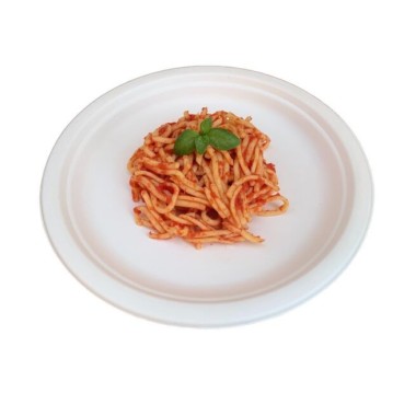 Ecobioshopping - Assiette plate Standard 23 cm en cellulose - 500 pièces - 11181
