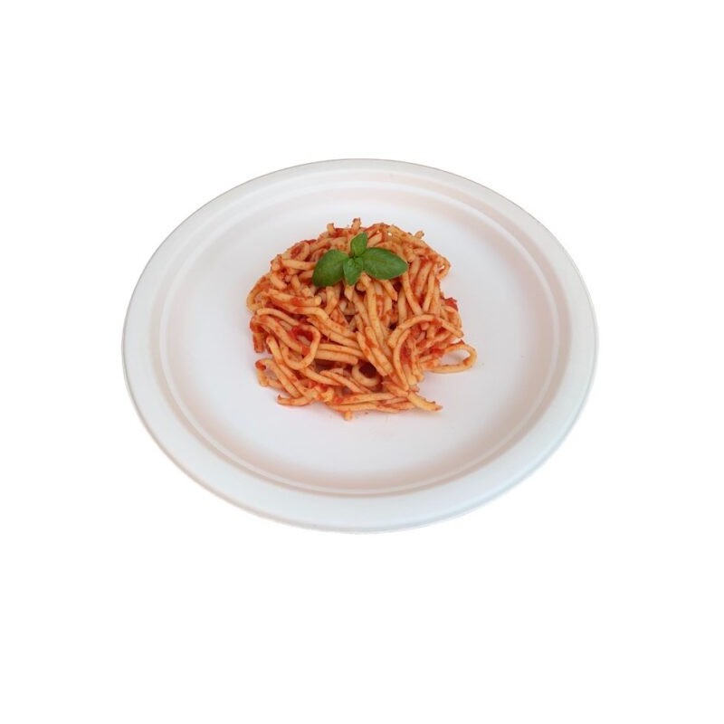 Ecobioshopping - Assiette plate Standard 23 cm en cellulose - 500 pièces - 11181