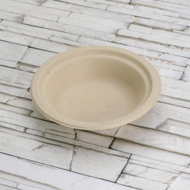 Ecobioshopping - Étui Nature 400 ml avec bord en cellulose - 500 pièces - N154