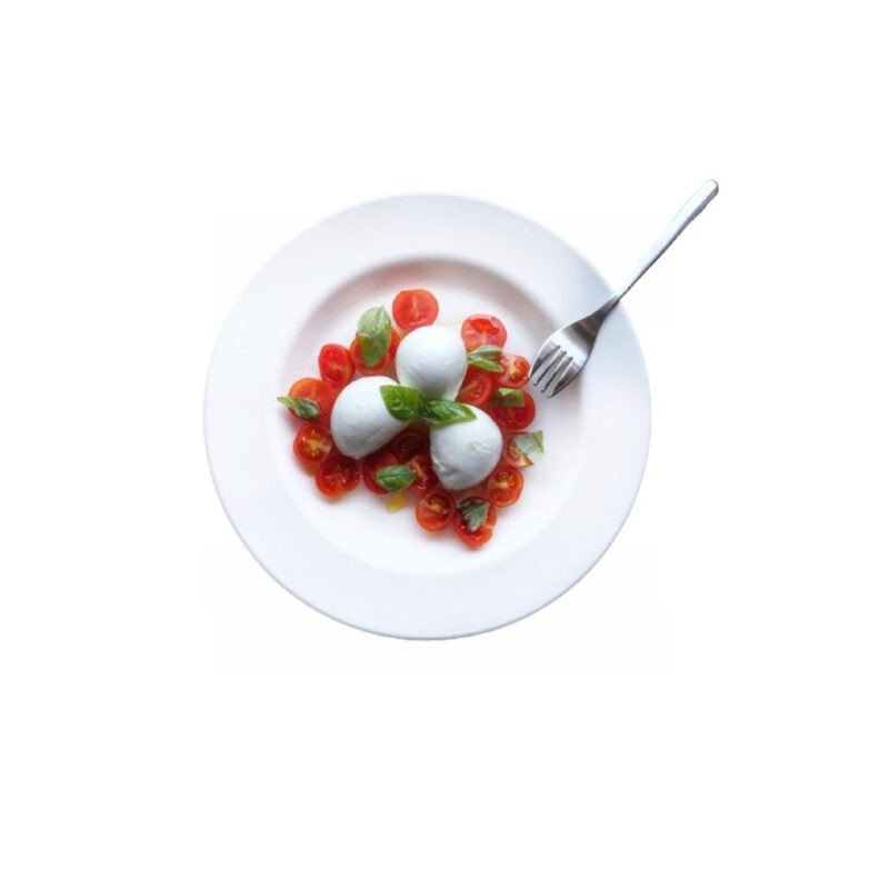 Ecobioshopping - Assiette plate Elegance 27 cm en cellulose - 500 pièces - 14172