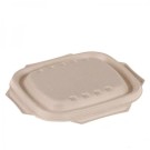 Ecobioshopping - Couvercle rectangulaire Nature en pulpe de cellulose - 500 pièces - 15360