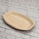 Ecobioshopping - Plateau moyen 36x25 cm en feuille de palmier - 100 pièces - N136