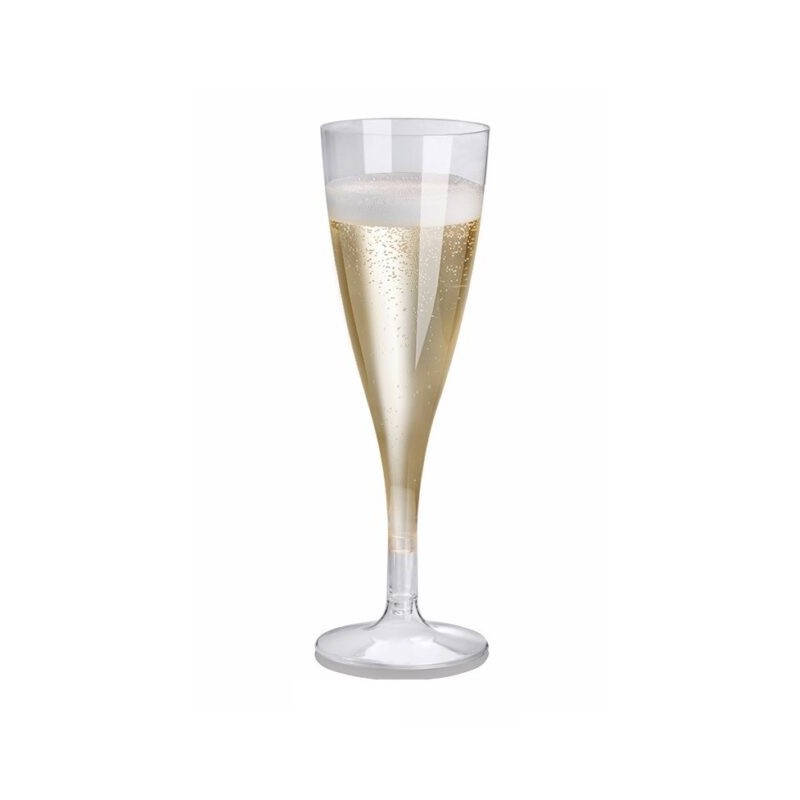 Ecobioshopping - Flûte en PLA de 150 ml - 135 pièces - 15717