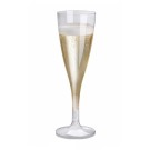 Ecobioshopping - Flûte en PLA de 150 ml - 135 pièces - 15717