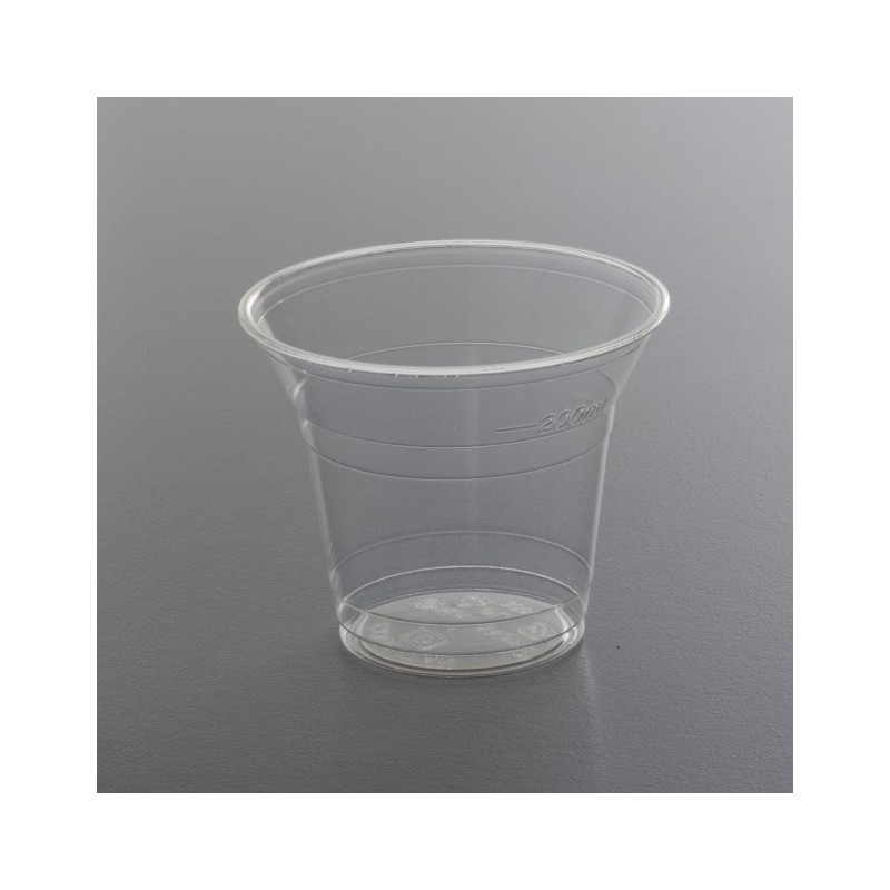 Ecobioshopping - Shaker transparent en PLA 300 ml - 1000 pièces - 2749