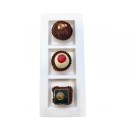Ecobioshopping - Plateau Dedra trois compartiments 26x11 cm en cellulose - 450 pièces - N464