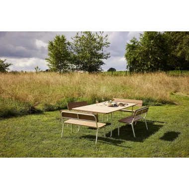 Veba - Table de pique-nique Soullmate Extra Large - Beige-Polywood - 5738123303