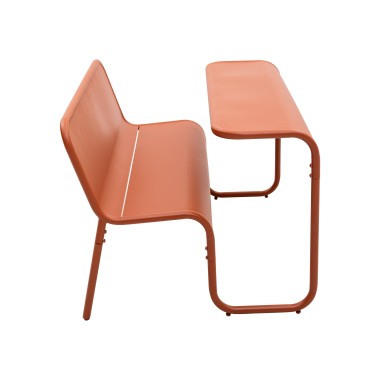 Veba - Table de pique-nique Soullmate - Terracotta - 5737123371