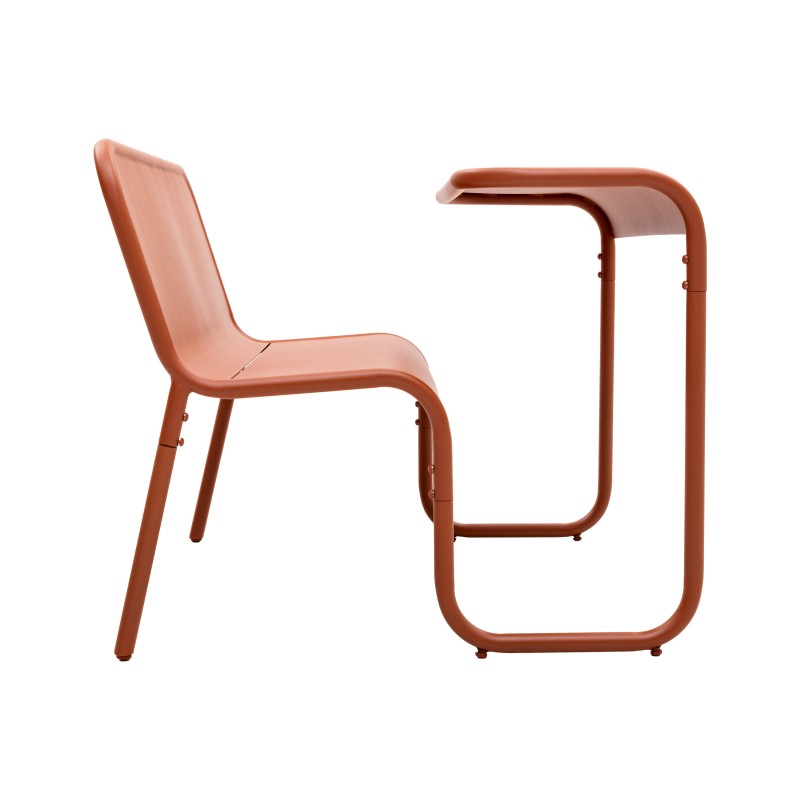 Veba - Table de pique-nique Soullmate - Terracotta - 5737123371
