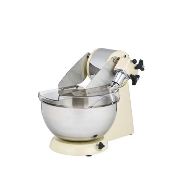 Santos - Pétrin mélangeur beige 10 litres - Cuve inox - 18