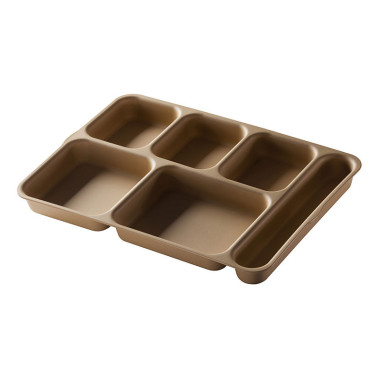 Dbmark - Plateau 6 compartiments - 25,4 x 36 x 2,9 cm - 10146DCP161