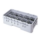 Dbmark - Demi-casier - 10 compartiments - Haut max 10,7 cm - 50 x 25 x 10,1 cm - Gris Clair - 10HC414151
