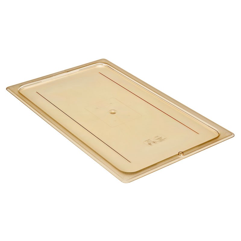 Dbmark - Couvercle  plat GN 1/1 - Haute température - 32,5 x 53 cm - Ambre - 10HPC150