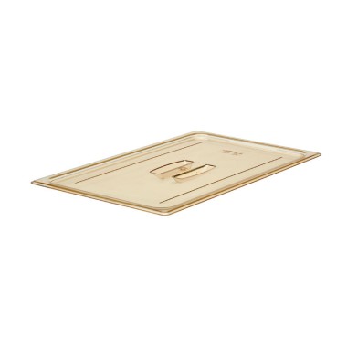 Dbmark - Couvercle avec poignée GN 1/1  - Haute température - 32,5 x 53 cm - Ambre - 10HPCH150