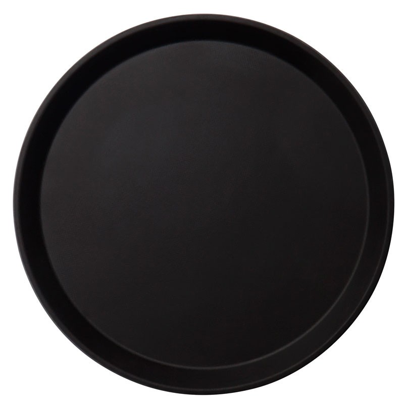 Dbmark - Plateau rond Camtread rebord élevé - Surface antidérapante - 28 x 28 cm - 1100CT110