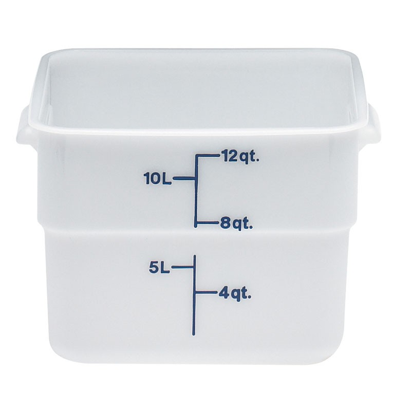 Dbmark - Boîte  à provisions carrée Camsquare - 25,6x31x21 cm - Blanc - 12SFSP148