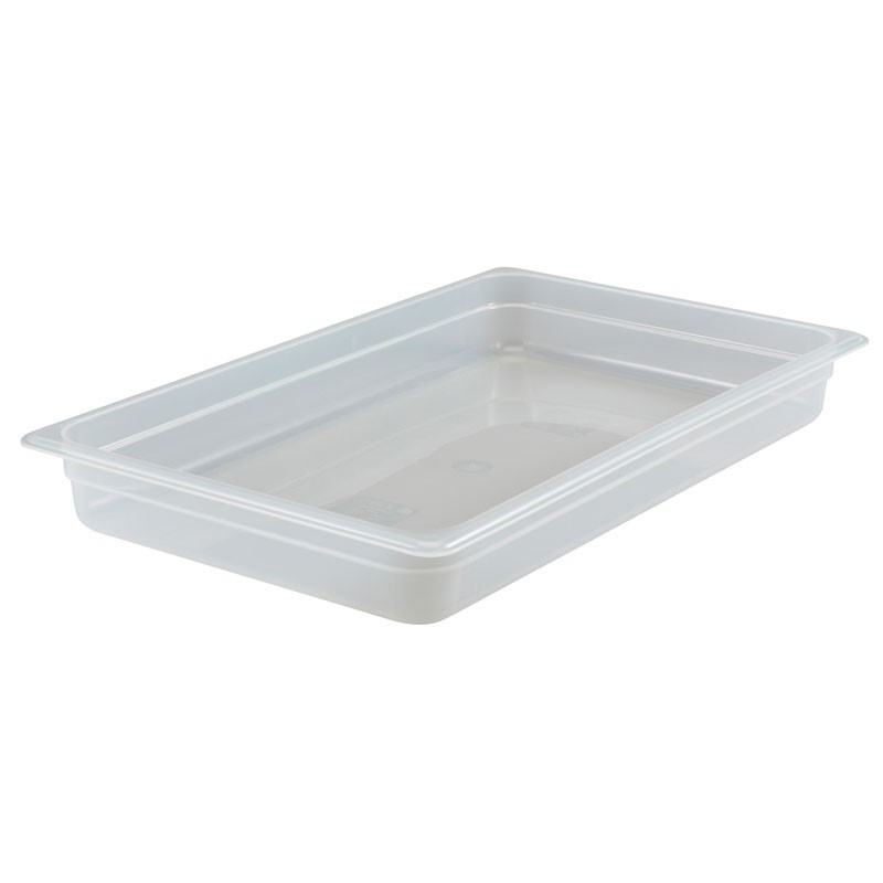 Dbmark - Bac GN 1/1 en polypropylène 10cm - 32,5 x 53 x 10 cm - 14PP190