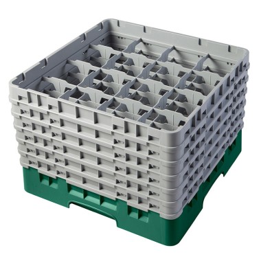 Dbmark - Casiers de lavage - 16 compartiments verres et verres à pied - Haut max 29,8 cm - 50 x 50 x 34,9 cm - 16S1114119