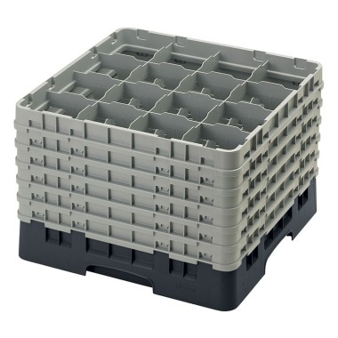 Dbmark - Casiers de lavage - 16 compartiments verres et verres à pied - Haut max 32 cm - 50 x 50 x 34,9 cm - 16S1214110