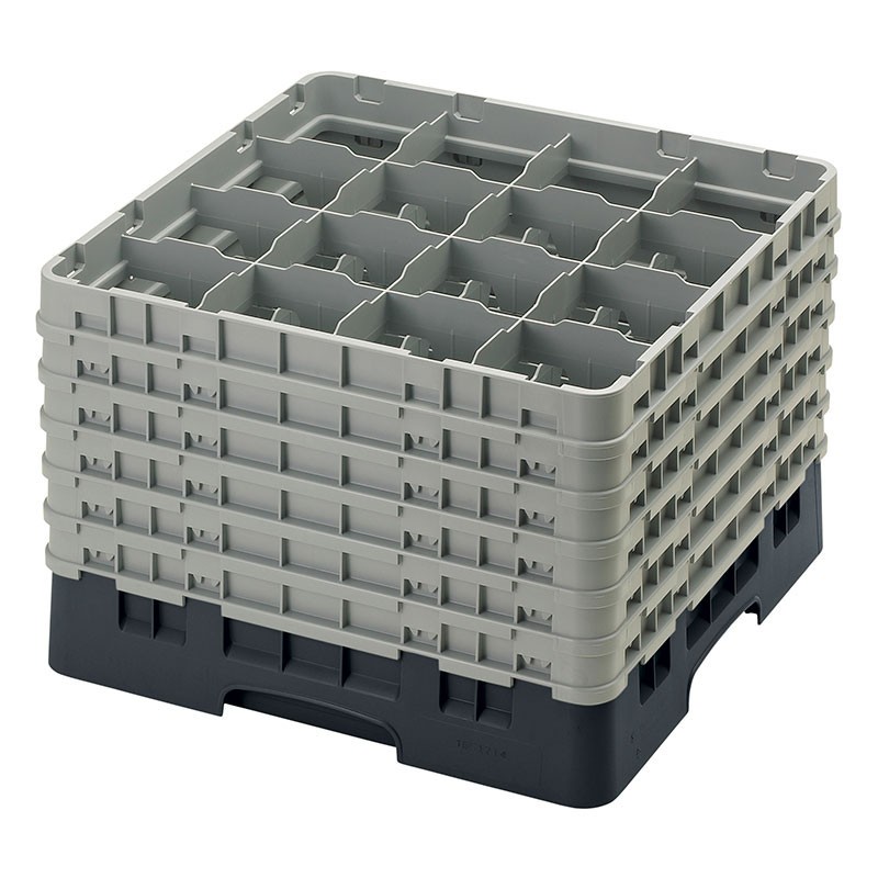 Dbmark - Casiers de lavage - 16 compartiments verres et verres à pied - Haut max 32 cm - 50 x 50 x 34,9 cm - 16S1214110