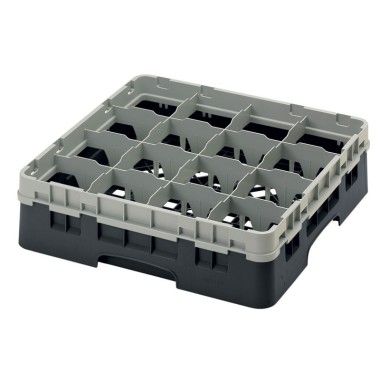 Dbmark - Casiers de lavage - 16 compartiments verres et verres à pied - Haut max 11,4 cm - 50 x 50 x 14,3 cm - 16S418110