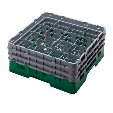Dbmark - Casiers de lavage - 16 compartiments verres et verres à pied - Haut max 17,4 cm - 50 x 50 x 22,5 cm - 16S638119