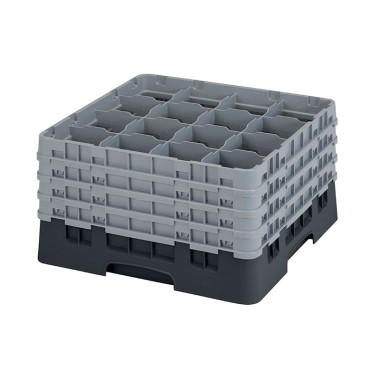 Dbmark - Casiers de lavage - 16 compartiments verres et verres à pied - Haut max 23,8 cm - 50 x 50 x 26,7 cm - 16S900110