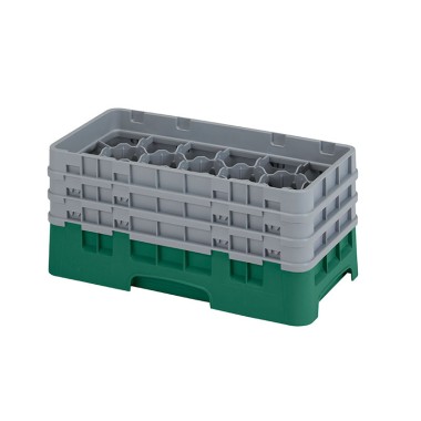 Dbmark - Demi-casiers - 17 compartiments verres et verres à pied - Haut max 17,4 cm - 50 x 25 x 22,5 cm - 17HS638119