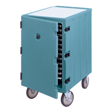 Dbmark - Camcarts® Chariot isotherme pour 13 plateaux et plaques - 55 x 81,5 x 95,5 cm - Bleu Ardoise - 1826LTC401