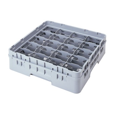 Dbmark - Casiers de lavage - 20 compartiments - Haut max 10,7cm - 50 x 50 x 14,3 cm - Gris Clair - 20C414151