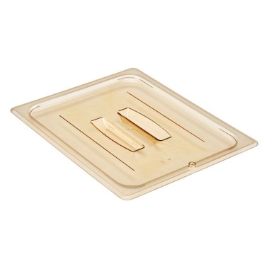 Dbmark - Couvercle avec poignée GN 1/2  - Haute température - 26,5 x 32,5 cm - Ambre - 20HPCH150