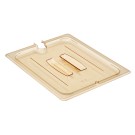 Dbmark - Couvercle à encoche et poignée GN 1/2 - Haute température - 26,5 x 32,5 cm - Ambre - 20HPCHN150