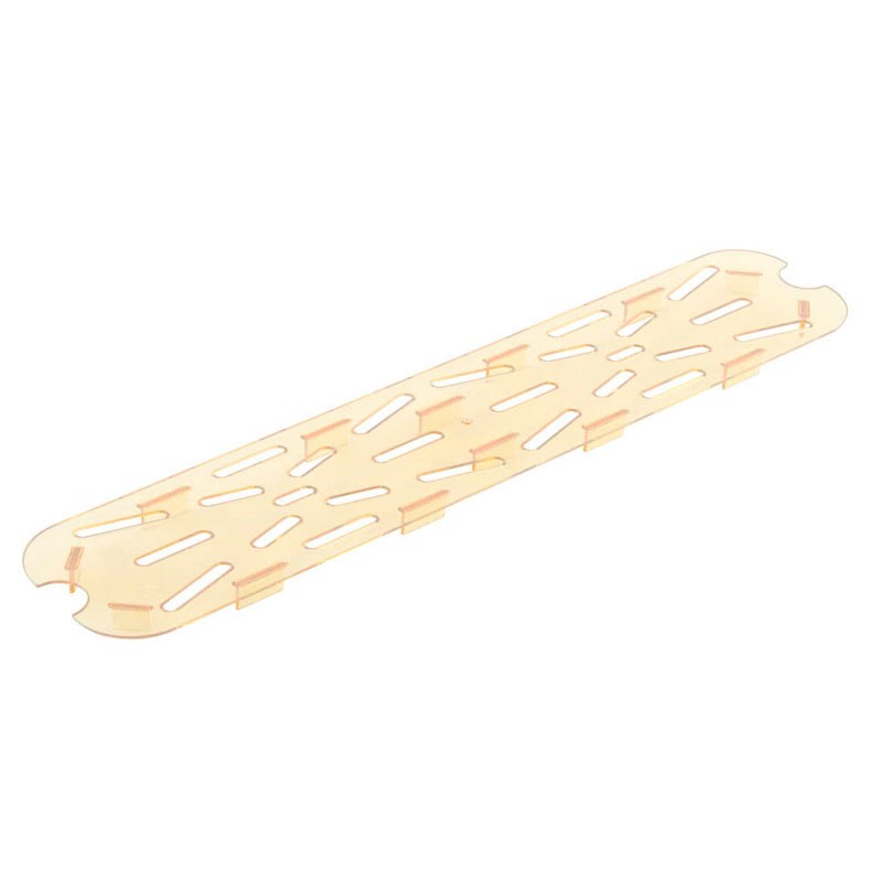 Dbmark - Égouttoir GN 1/2 Long - Haute température - 16,2 x 53 cm - Ambre - 20LPHPD150