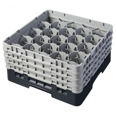 Dbmark - Casiers de lavage - 20 compartiments verres et verres à pied - Haut max 21,5 cm - 50 x 50 x 26,7 cm - 20S800110
