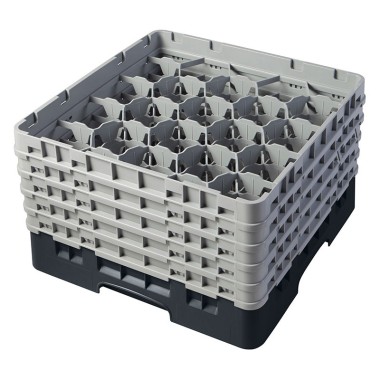 Dbmark - Casiers de lavage - 20 compartiments verres et verres à pied - Haut max 25,7 cm - 50 x 50 x 30,8 cm - 20S958110
