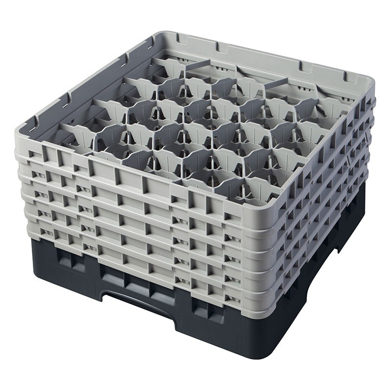 Dbmark - Casiers de lavage - 20 compartiments verres et verres à pied - Haut max 25,7 cm - 50 x 50 x 30,8 cm - 20S958110